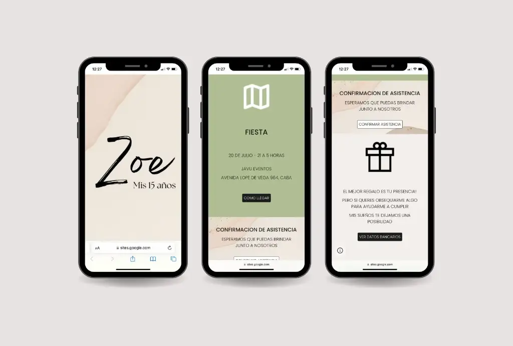 Invitaciones digitales para bodas