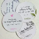 Tag copas para bautismo primer año
