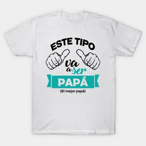 Remeras hombre personalizadas para baby shower