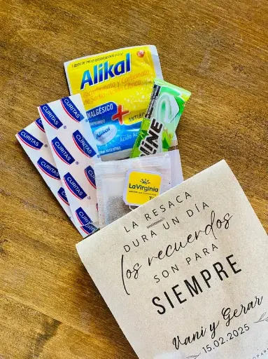 Kit resaca para bodas