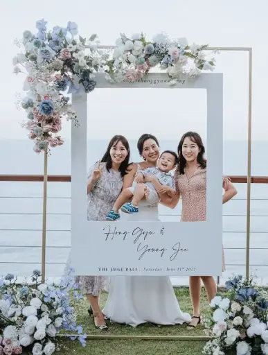 Cartel selfi para bodas