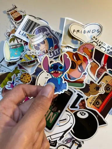 Stickers recortados surtidos